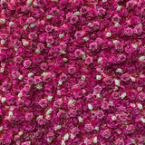 Hot Pink with Ivory Flower Wall - Starlight Flower Walls