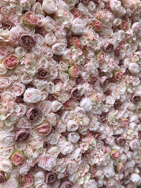Pink Blush Flower Wall - Starlight Flower Walls