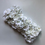 Ivory Classic Floral Runner - Starlight Flower Walls