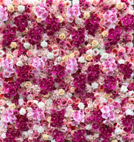 Pretty Pink Flower Wall - Starlight Flower Walls