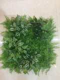 Variegated Leaf Mix Artificial Greenery Wall Panel - Starlight Flower Walls