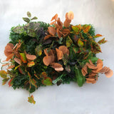Copper Autumn Foliage Flower Wall Panel - Starlight Flower Walls