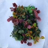 Burgundy Autumn Foliage Flower Wall Panel - Starlight Flower Walls