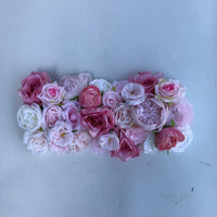Pink & Ivory Floral Runner - Starlight Flower Walls