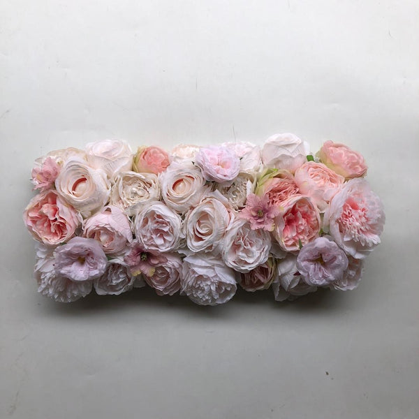Soft Pink Floral Runner - Starlight Flower Walls