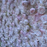 Soft Pink Flower Wall - Starlight Flower Walls