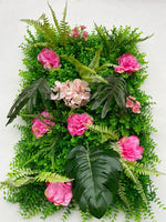 Jungle with Pink Flower Wall - Starlight Flower Walls
