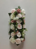 Ivory Blush with Foliage Floral Runner - Starlight Flower Walls